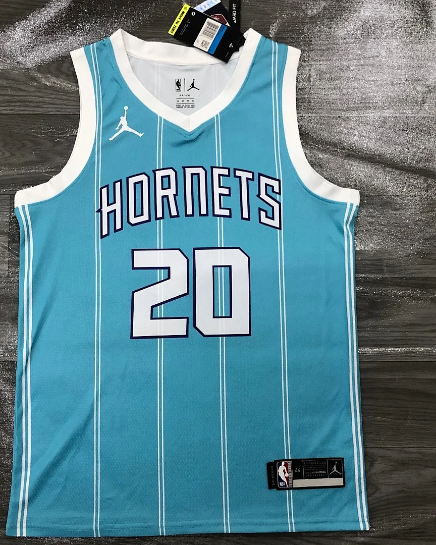 Camisola NBA Charlotte Hornets Gordon Hayward #20 Azul 2020