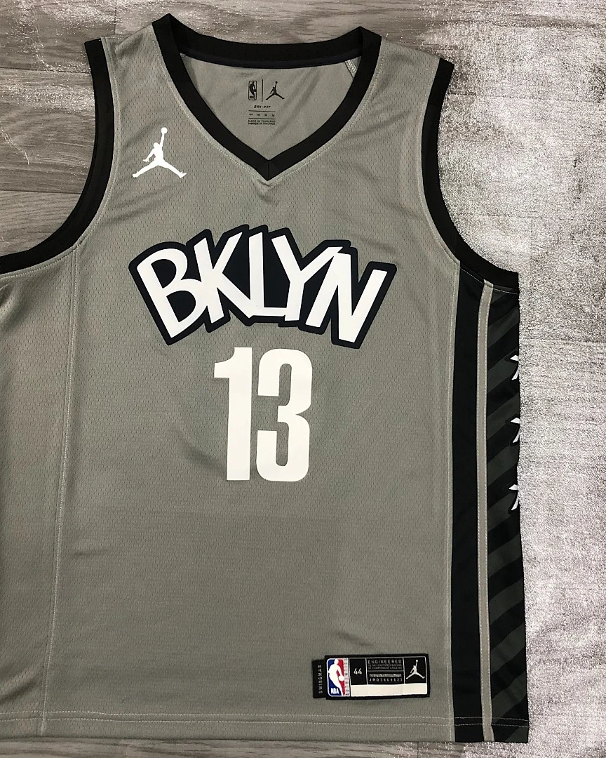Camisola NBA Brooklyn Nets James Harden #13 Jordan 2021