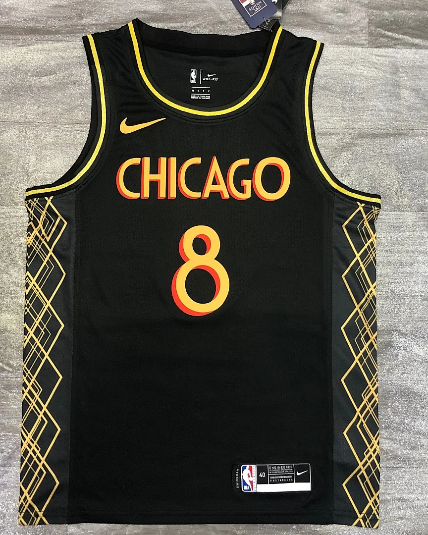 Camisola NBA Chicago Bulls Zach LaVine #8 Edição Especial 2021