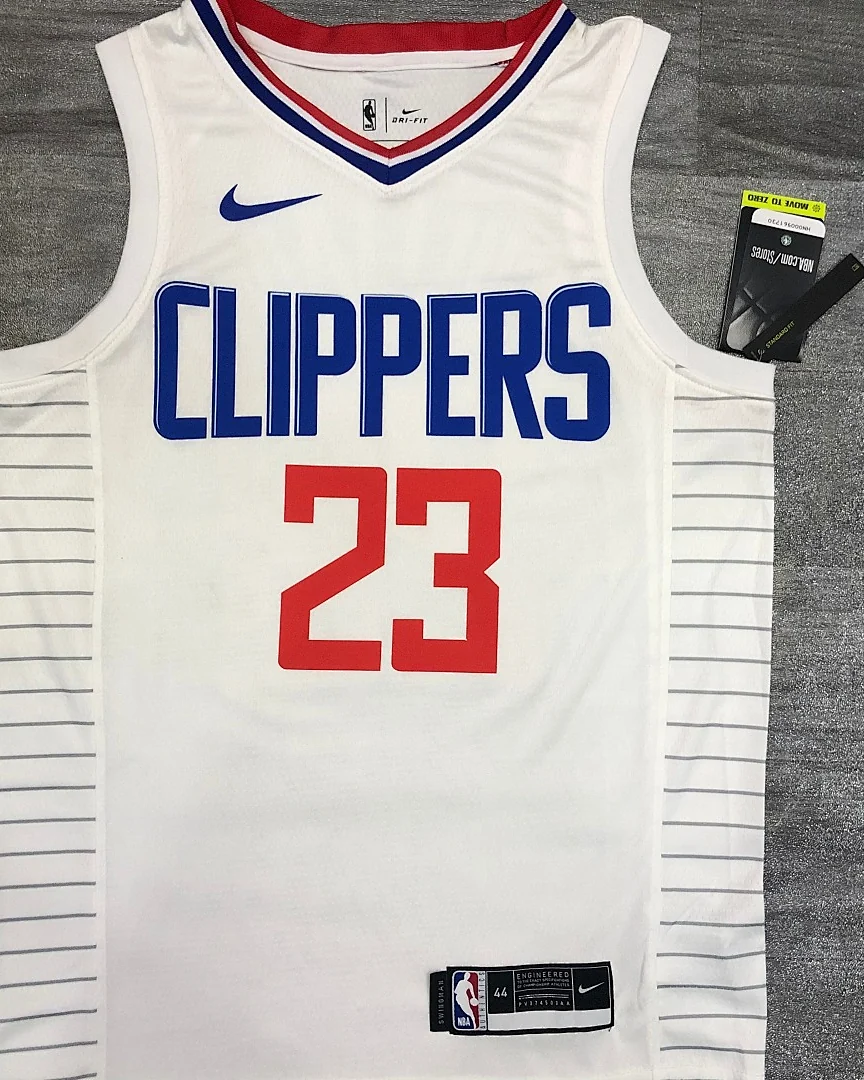 Camisola NBA Los Angeles Clippers Lou Williams #23 Edição Especial Branca 2020