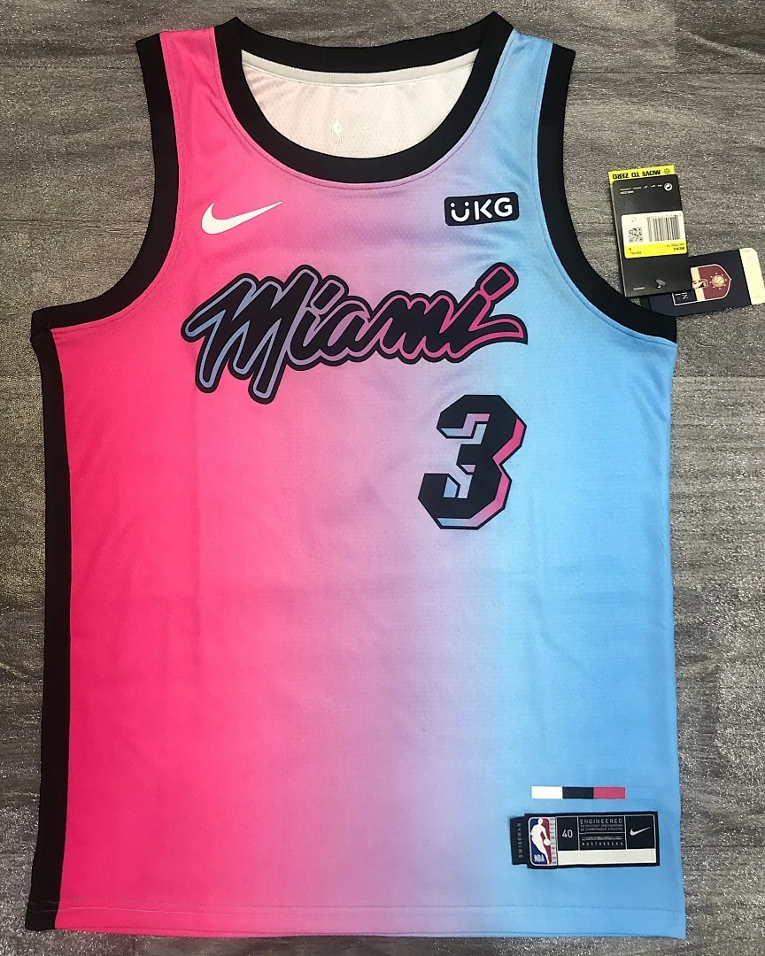 Camisola NBA Miami Heat Dwyane Wade #3 Edição Especial 2021