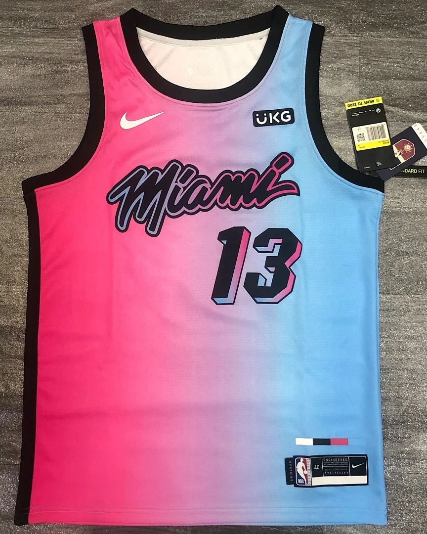 Camisola NBA Miami Heat Bam Adebayo #13 Edição Especial 2021