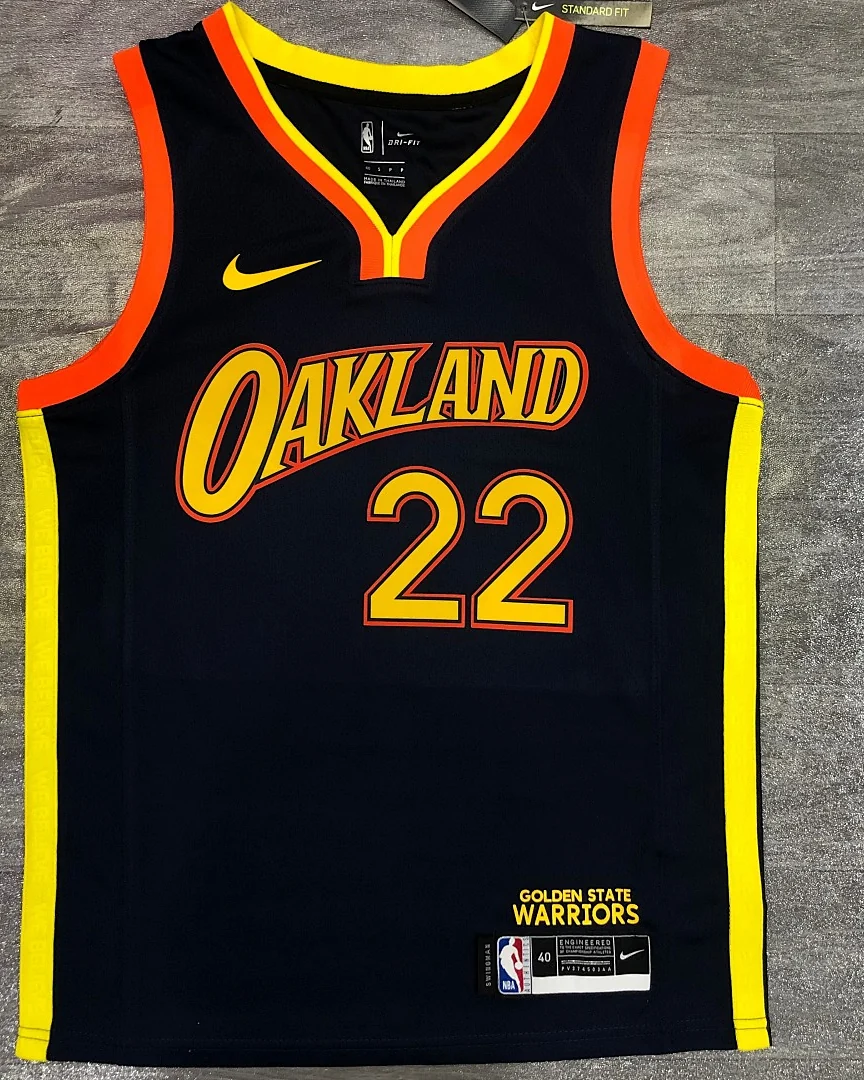 Camisola NBA Golden State Warriors Andrew Wiggins #22 Edição Especial 2021