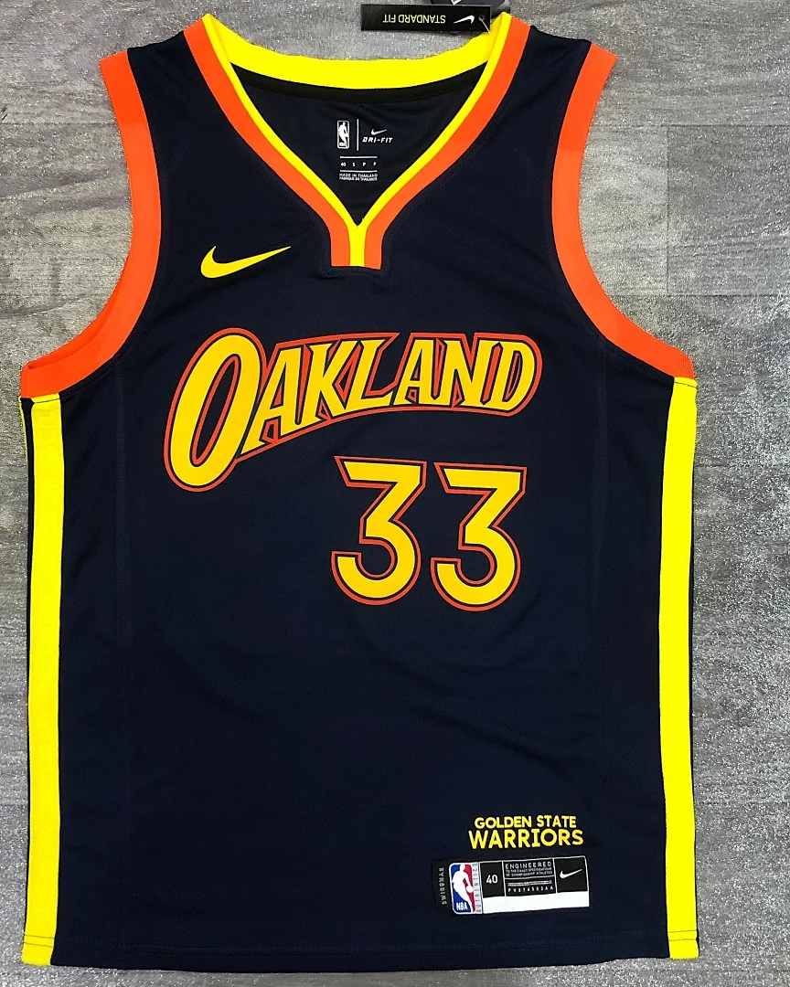 Camisola NBA Golden State Warriors James Wiseman #33 Edição Especial 2021