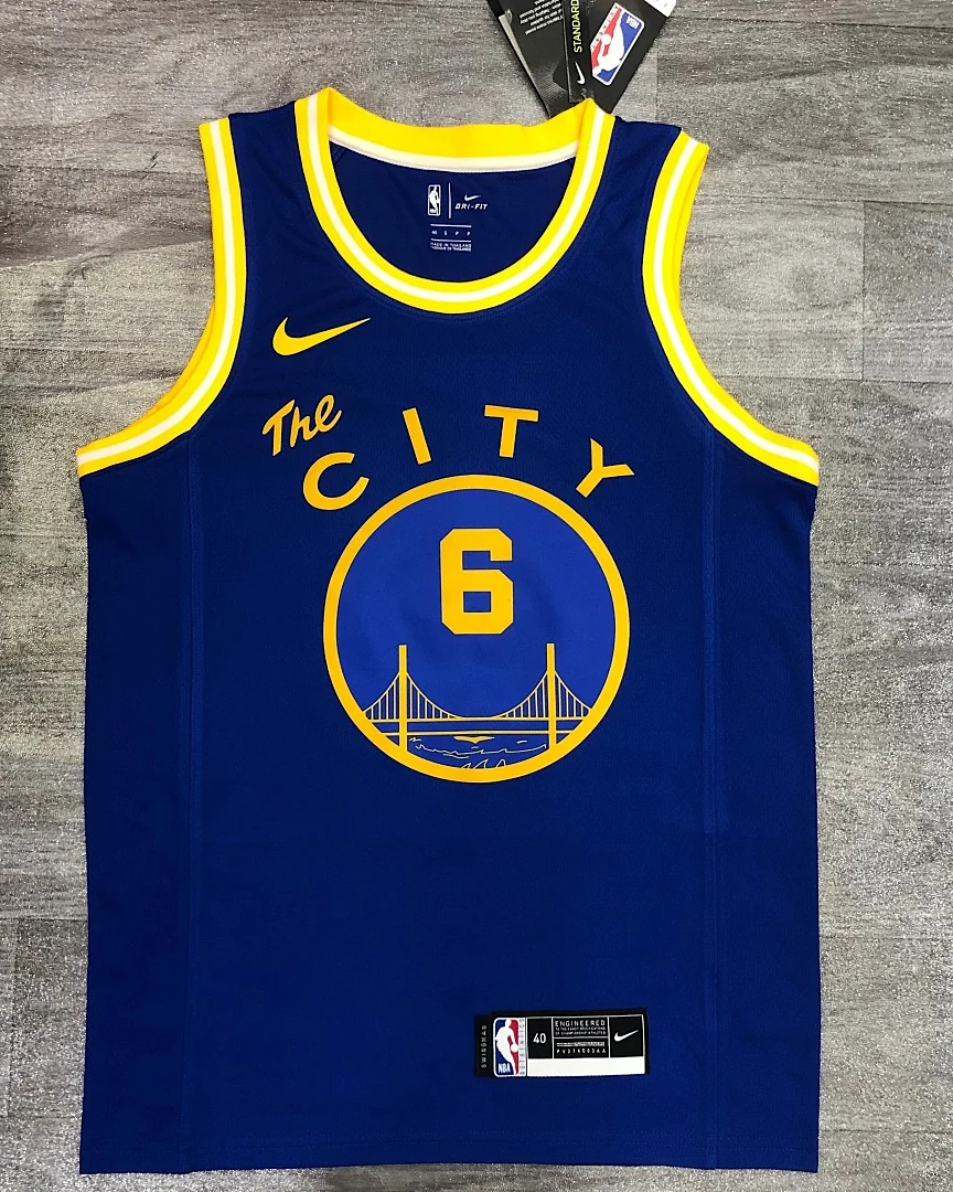 Camisola NBA Golden State Warriors Nick Young #6 Edição Especial Azul 2021