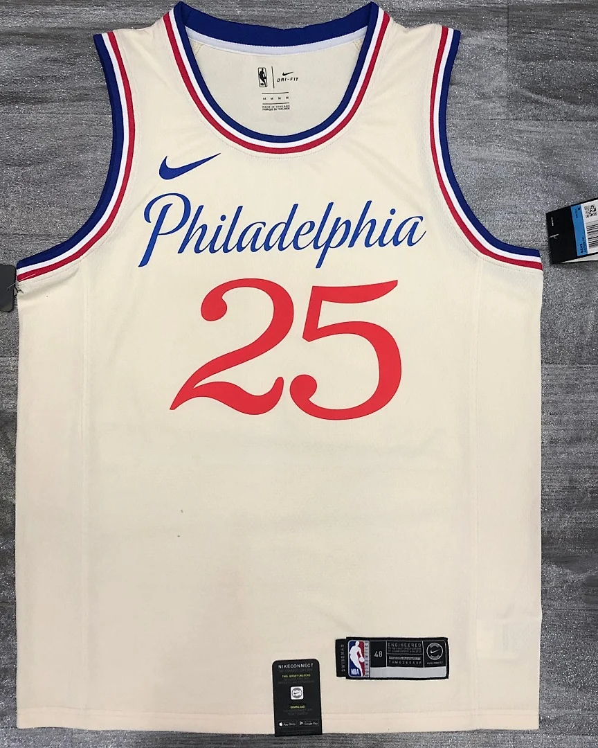 Camisola NBA Philadelphia 76ers Ben Simmons #25 Edição Especial 2020