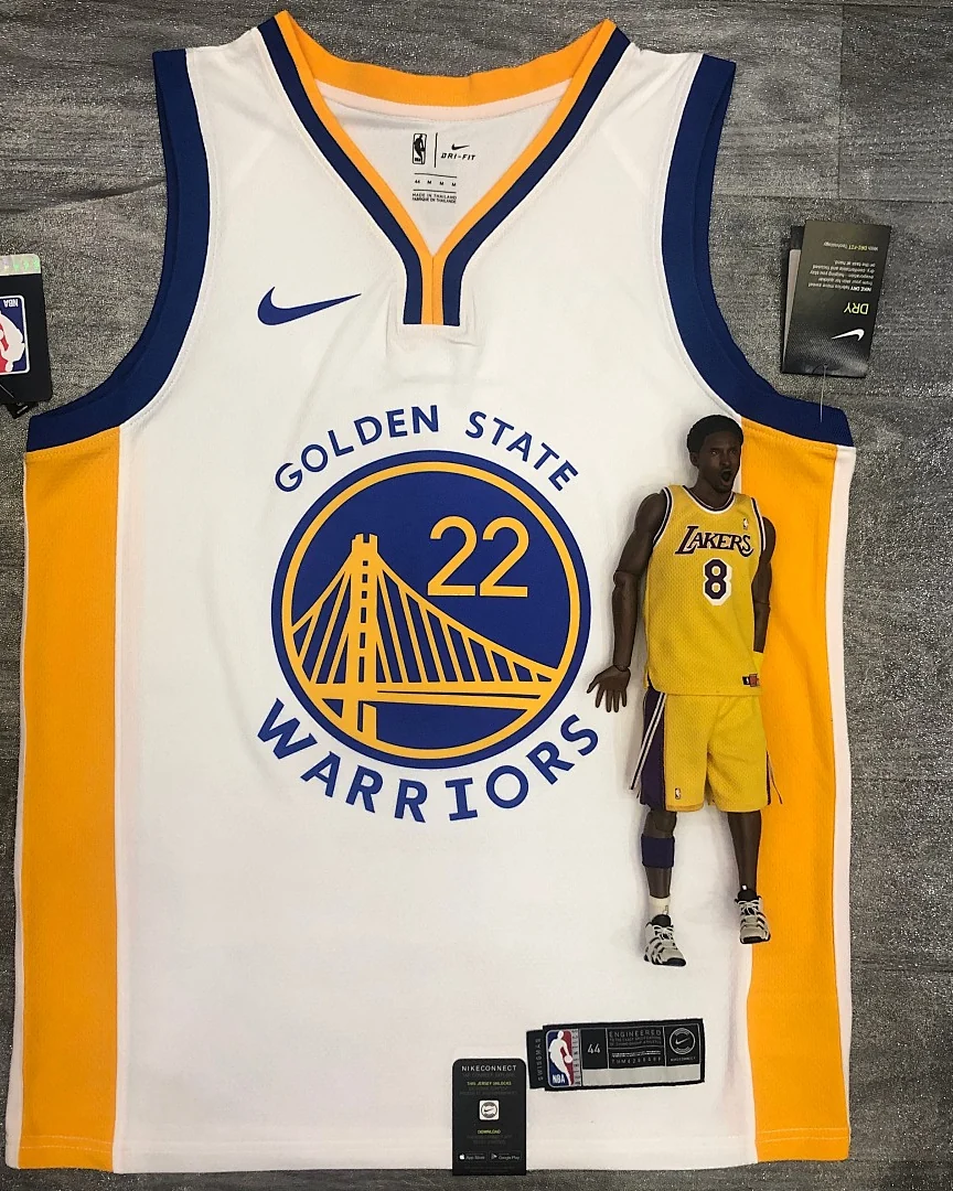 Camisola NBA Golden State Warriors Andrew Wiggins #22 Branca 2020