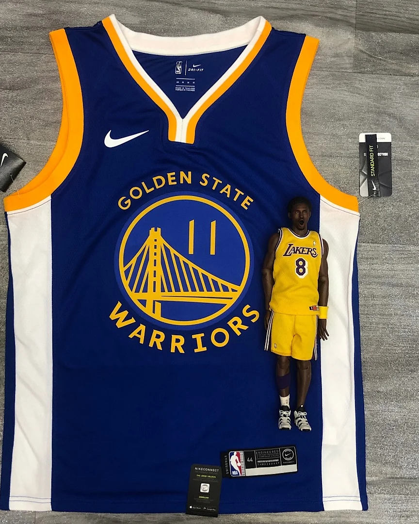 Camisola NBA Golden State Warriors Klay Thompson #11 Azul 2020