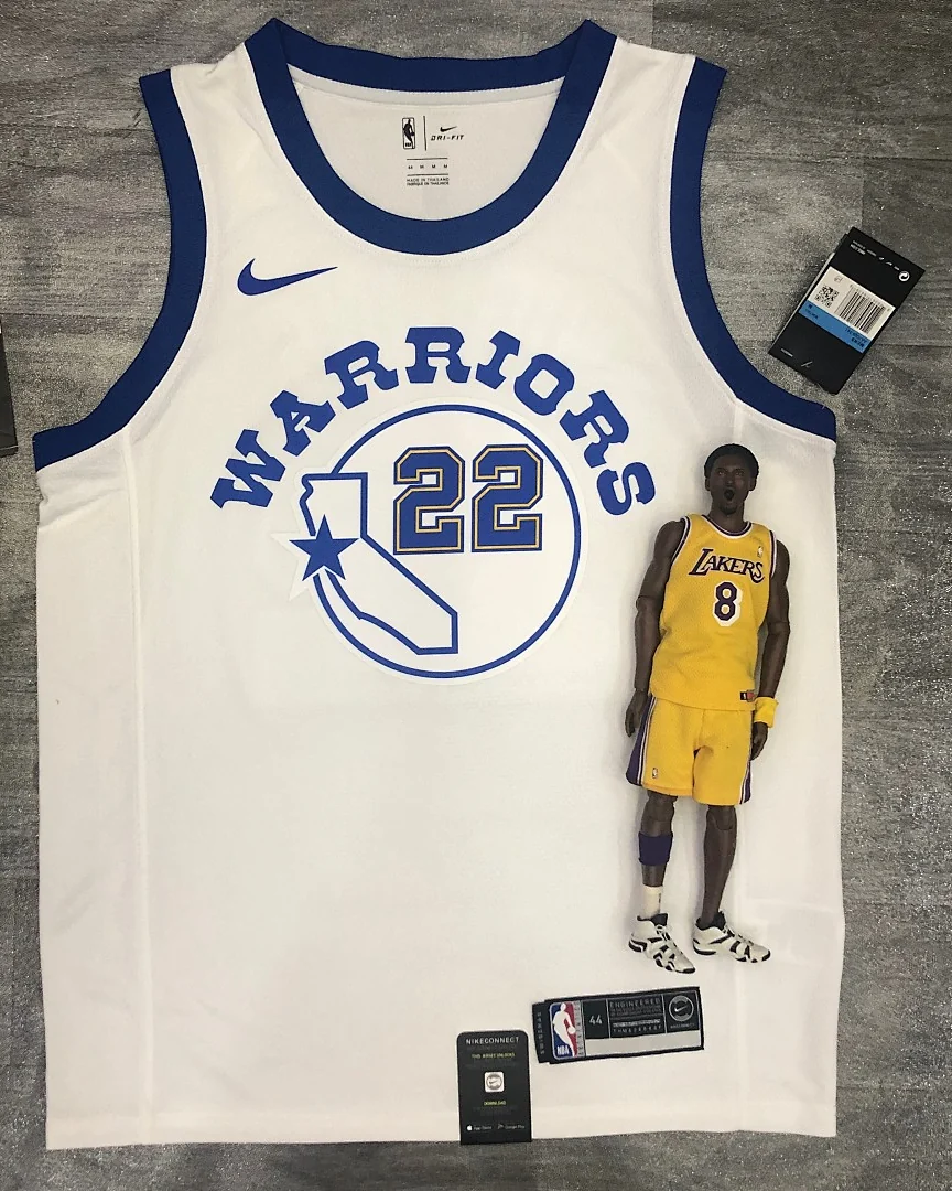 Camisola NBA Golden State Warriors Andrew Wiggins #22 Edição Especial Branca