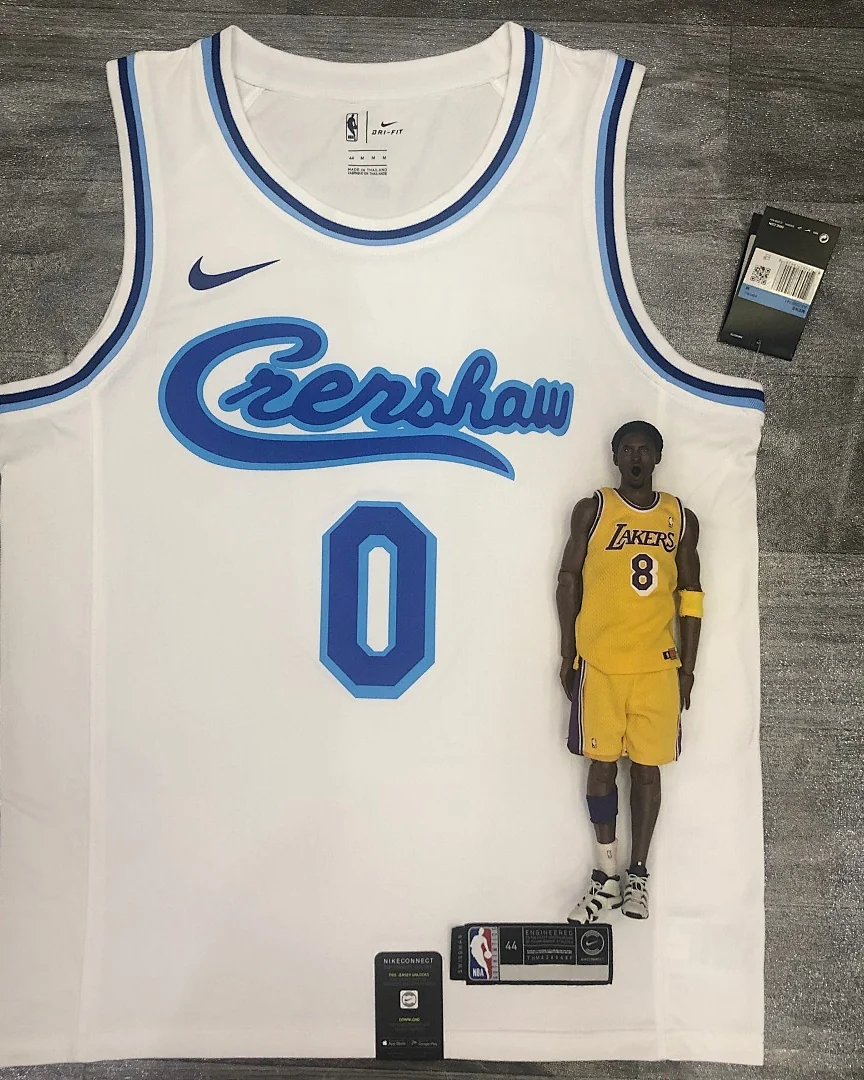 Camisola NBA Los Angeles Lakers Kyle Kuzma #0 Latin Nights · Modelo 3