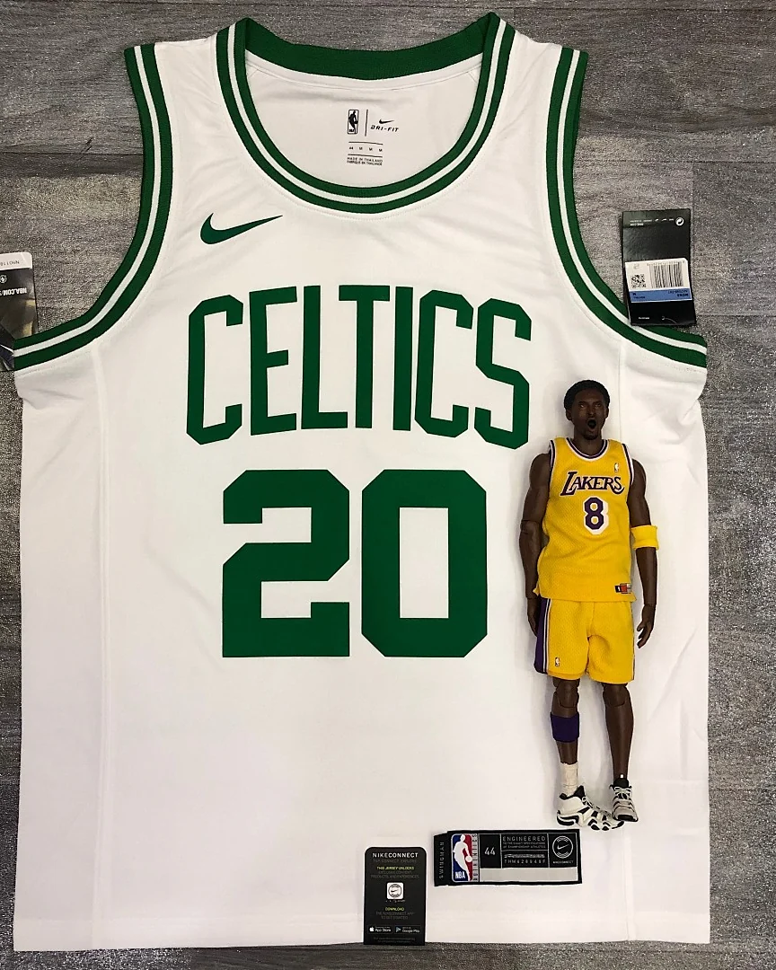 Camisola NBA Boston Celtics Ray Allen #20 Retro Branca