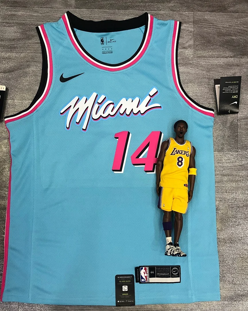 Camisola NBA Miami Heat Tyler Herro #14 Azul