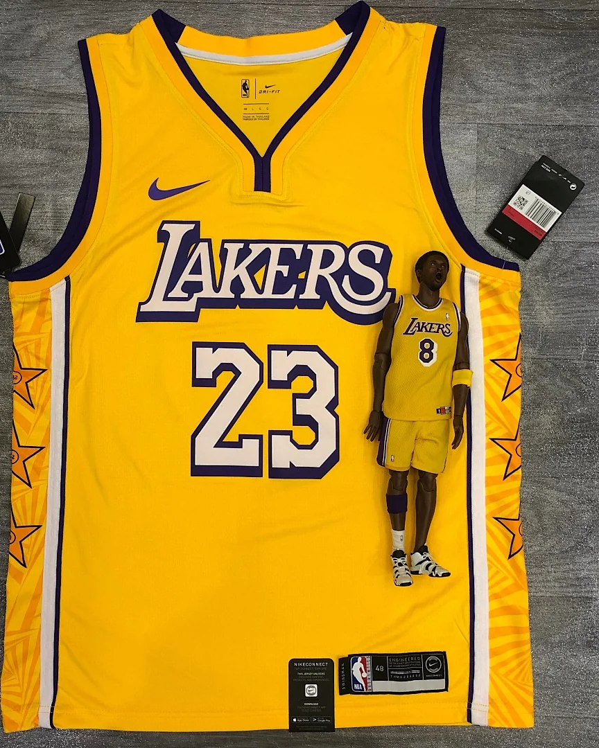 Camisola NBA Los Angeles Lakers LeBron James #23 Edição Especial · Modelo 2