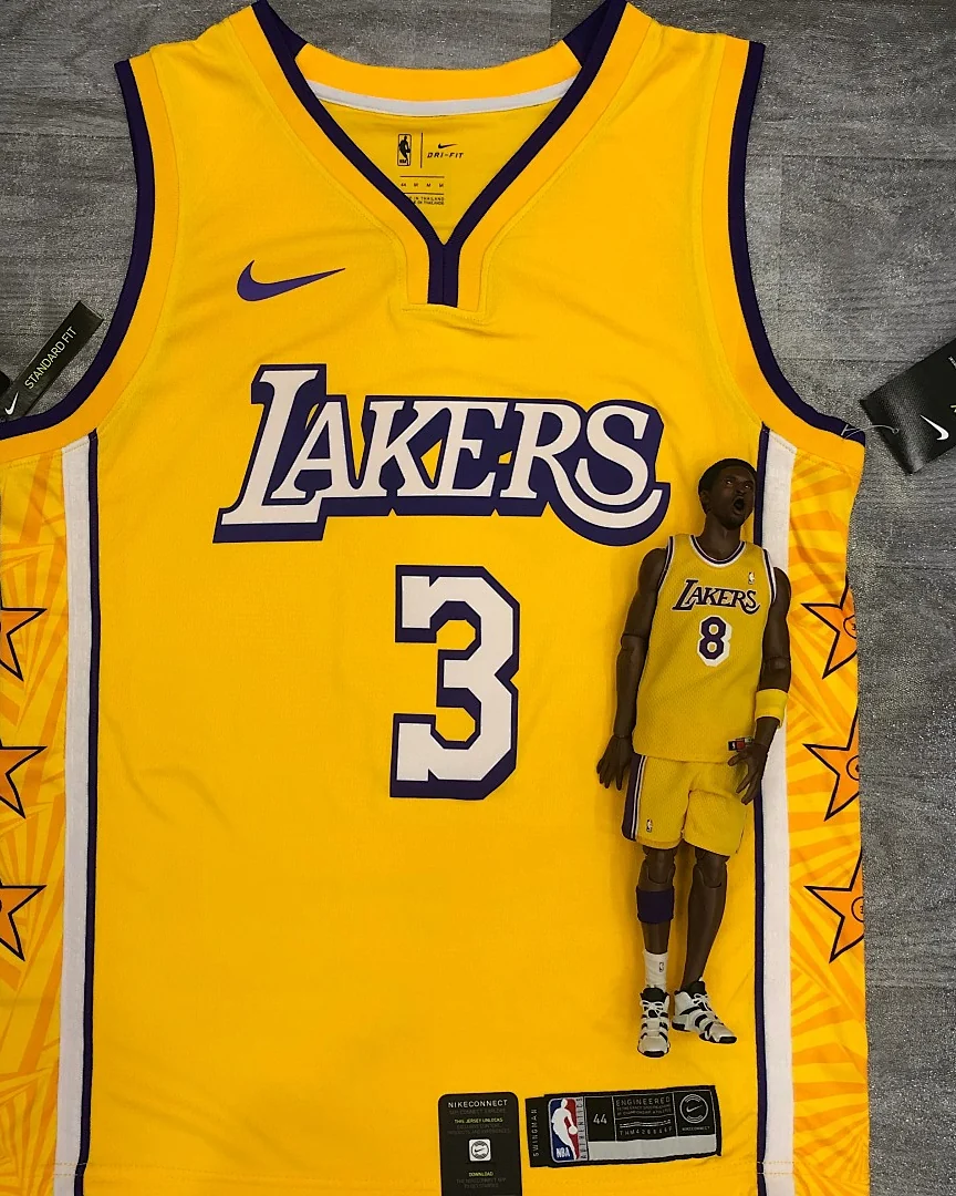 Camisola NBA Los Angeles Lakers Anthony Davis #3 Edição Especial · Modelo 2