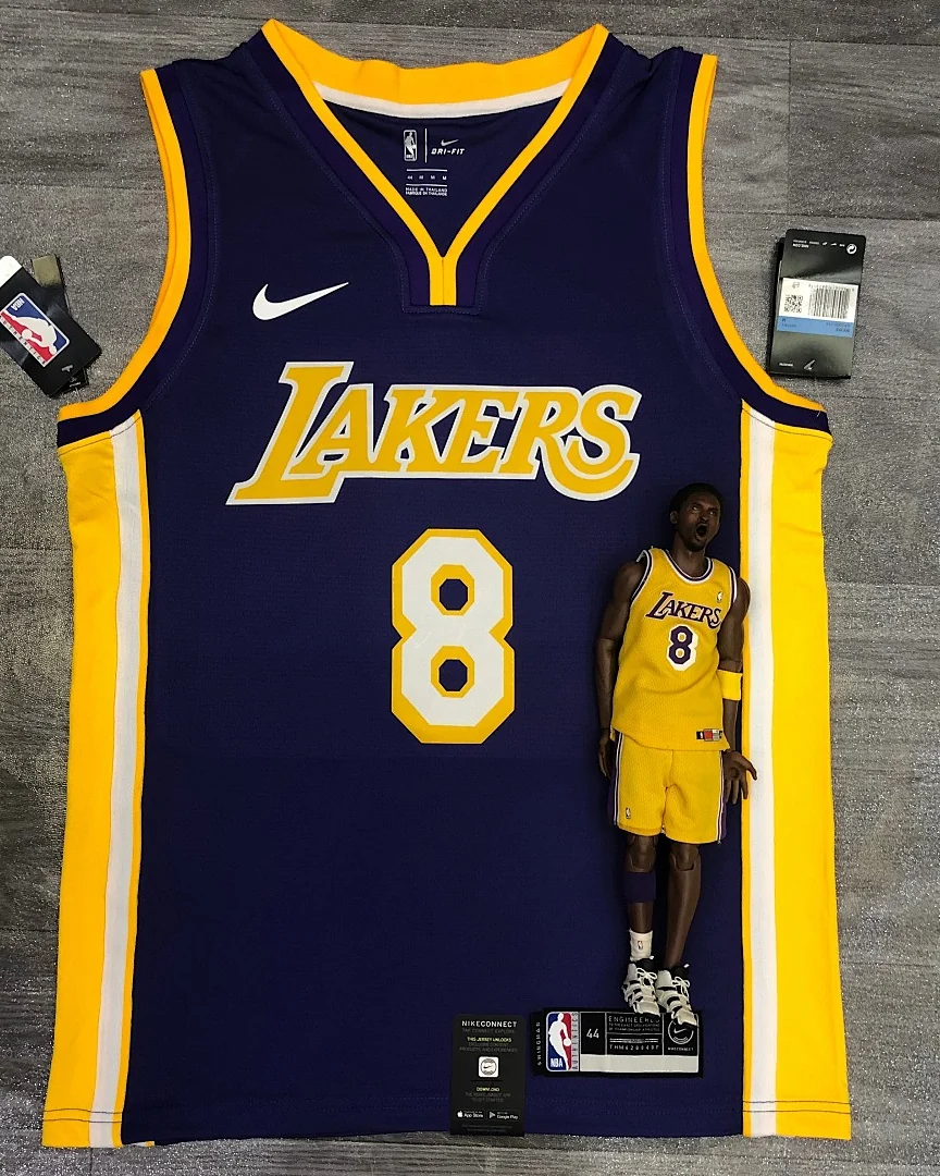 Camisola NBA Los Angeles Lakers Kobe Bryant #8 Roxa