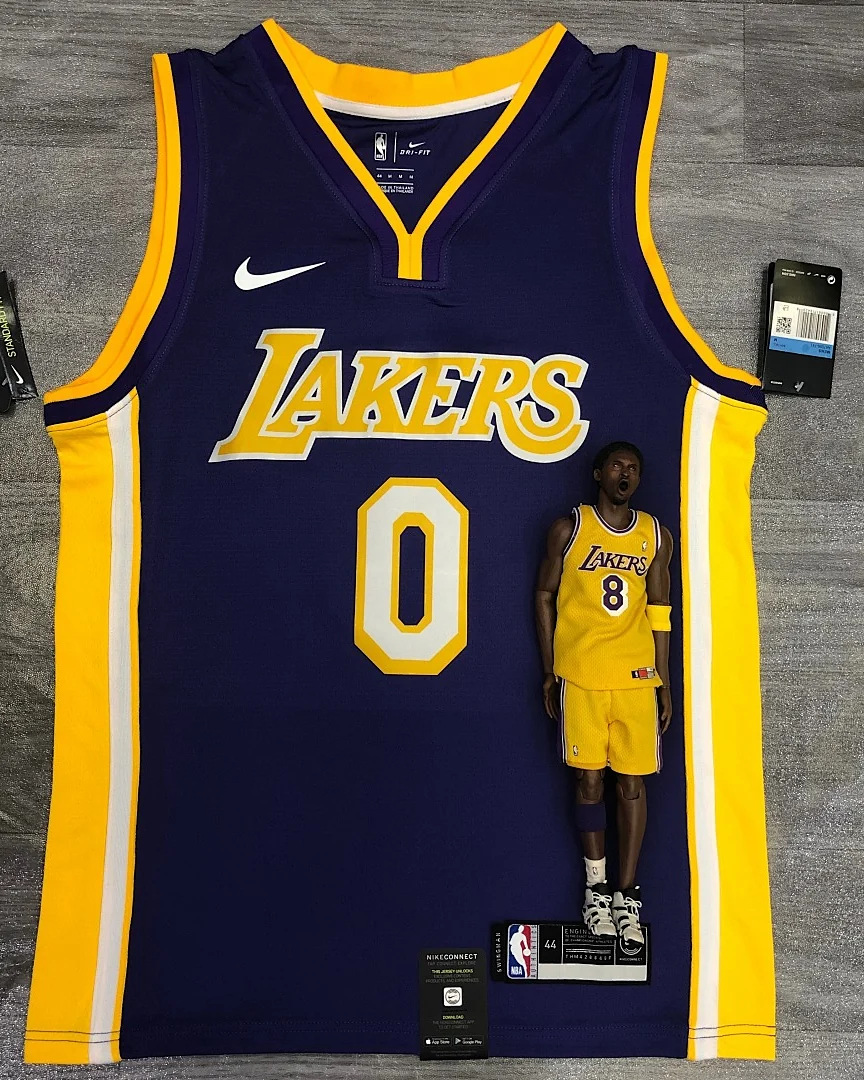 Camisola NBA Los Angeles Lakers Nick Young #0 Roxa