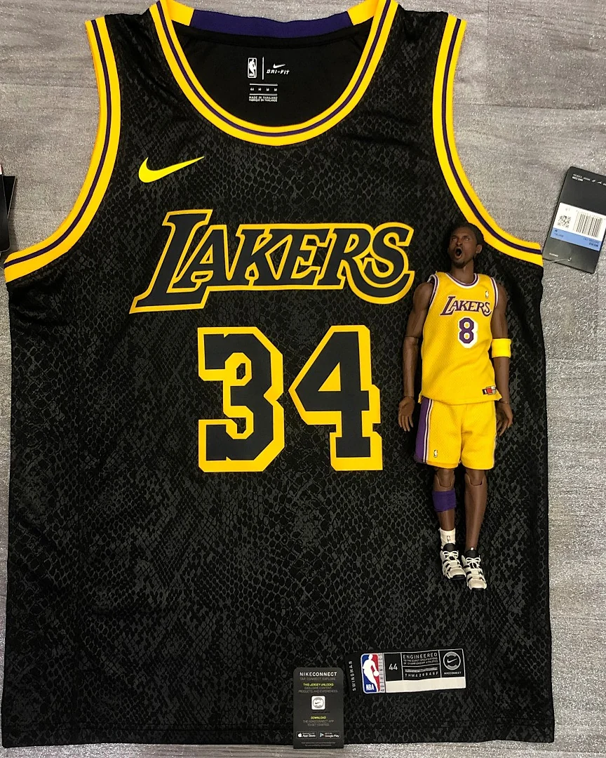Camisola NBA Los Angeles Lakers Shaquille O'Neal #34 Edição Especial · Modelo 2