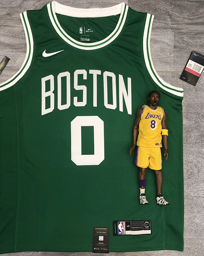 Camisola NBA Boston Celtics Jayson Tatum #0 Retro Verde