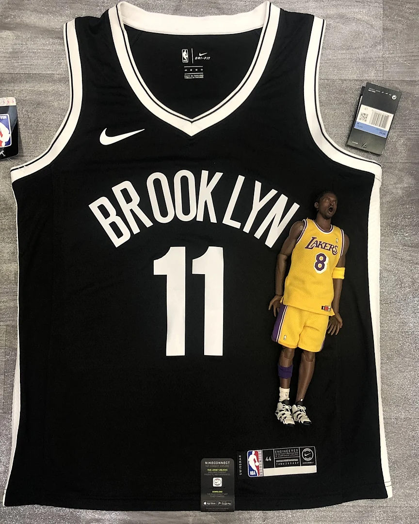 Camisola NBA Brooklyn Nets Kyrie Irving #11 Preta