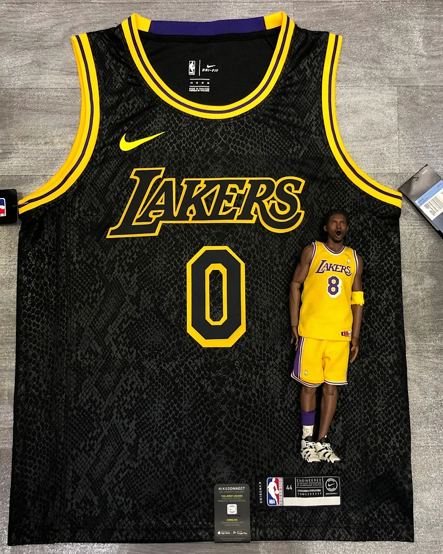Camisola NBA Los Angeles Lakers Kyle Kuzma #0 Edição Especial · Modelo 2