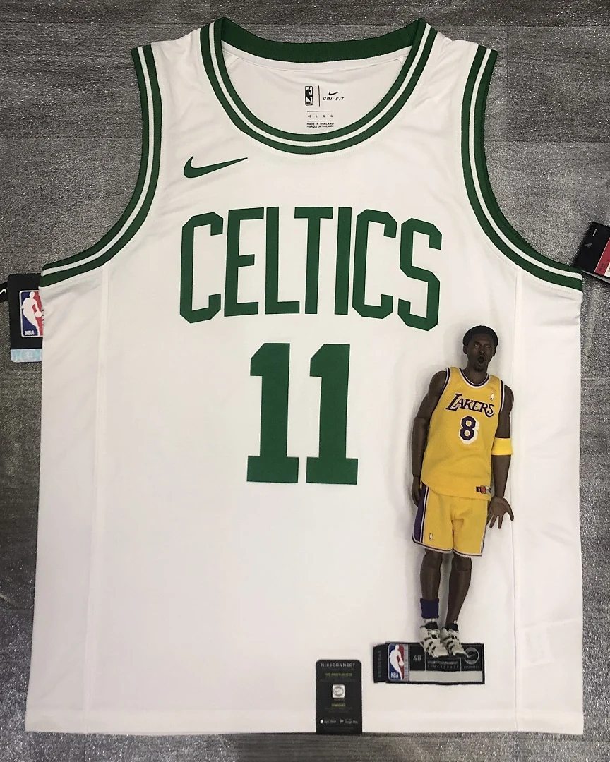 Camisola NBA Boston Celtics Kyrie Irving #11 Branca