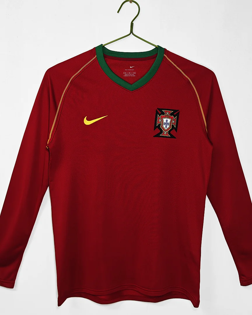 Camisola Retro Portugal 2006 Principal Manga Comprida