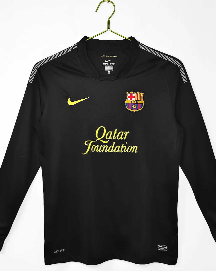 Camisola Retro Barcelona 11/12 Alternativa Manga Comprida
