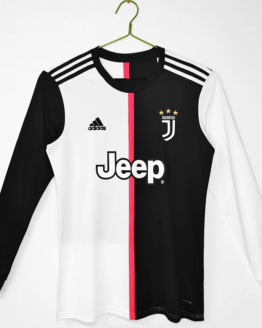 Camisola Retro Juventus 19/20 Principal Manga Comprida