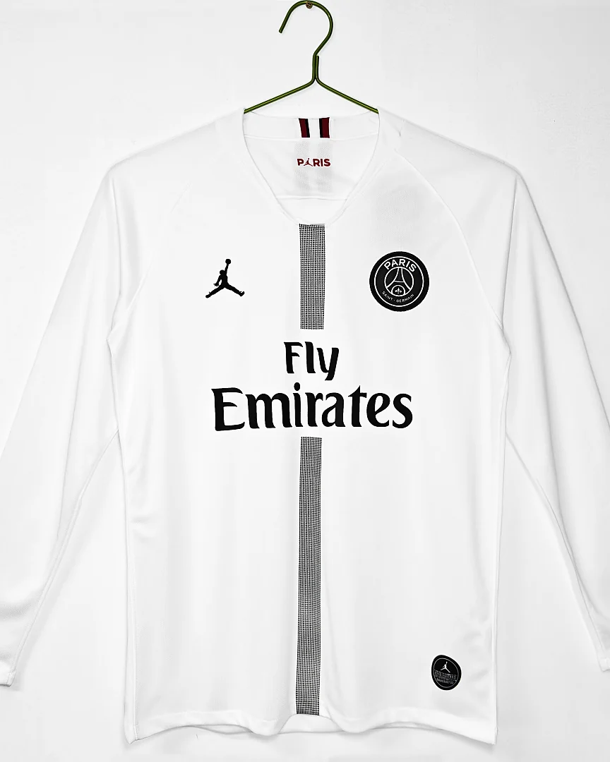 Camisola Retro Paris Saint-Germain 18/19 Alternativa Manga Comprida