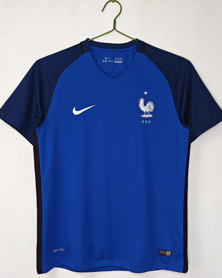 Camisola Retro França 2016 Principal