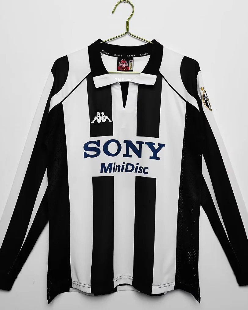 Camisola Retro Juventus 1997/98 Principal Manga Comprida