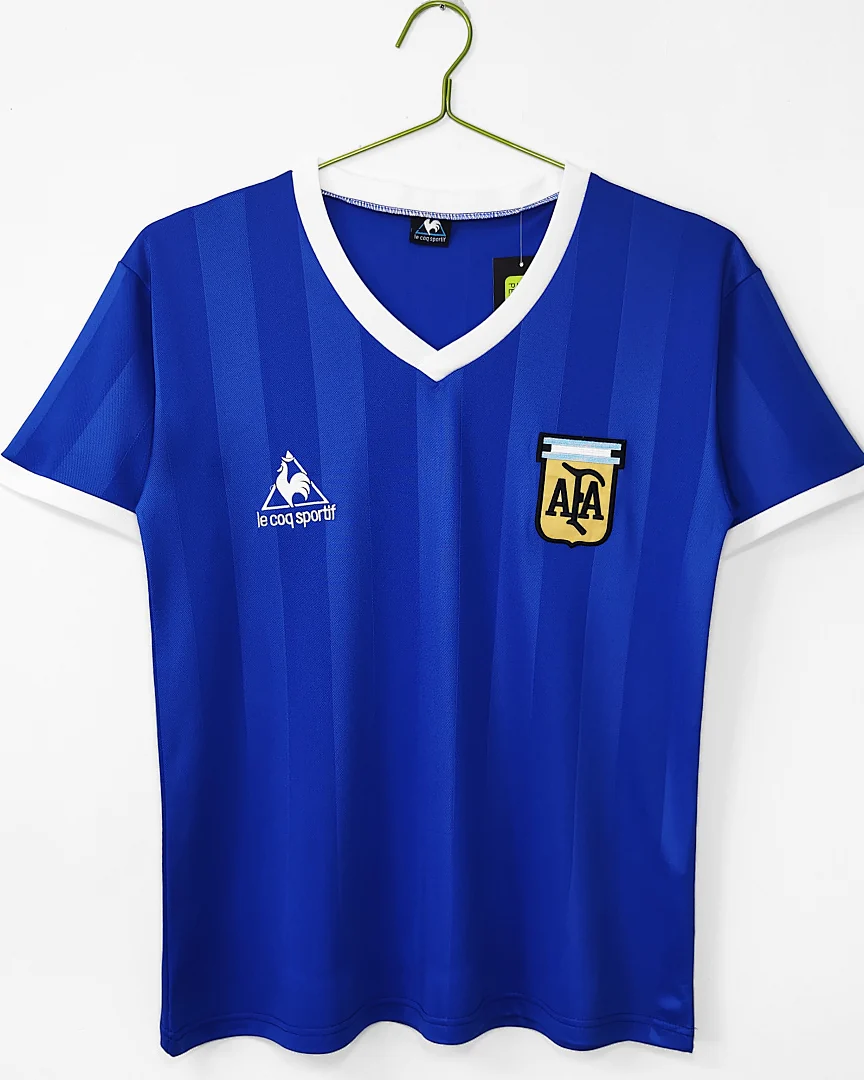 Camisola Retro Argentina 1986 Alternativa