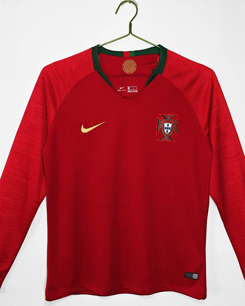 Camisola Retro Portugal 2018 Principal Manga Comprida