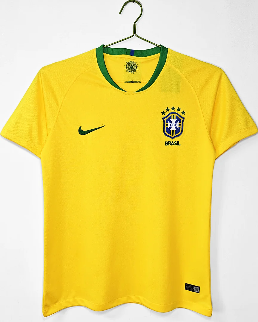 Camisola Retro Brasil 2018 Principal