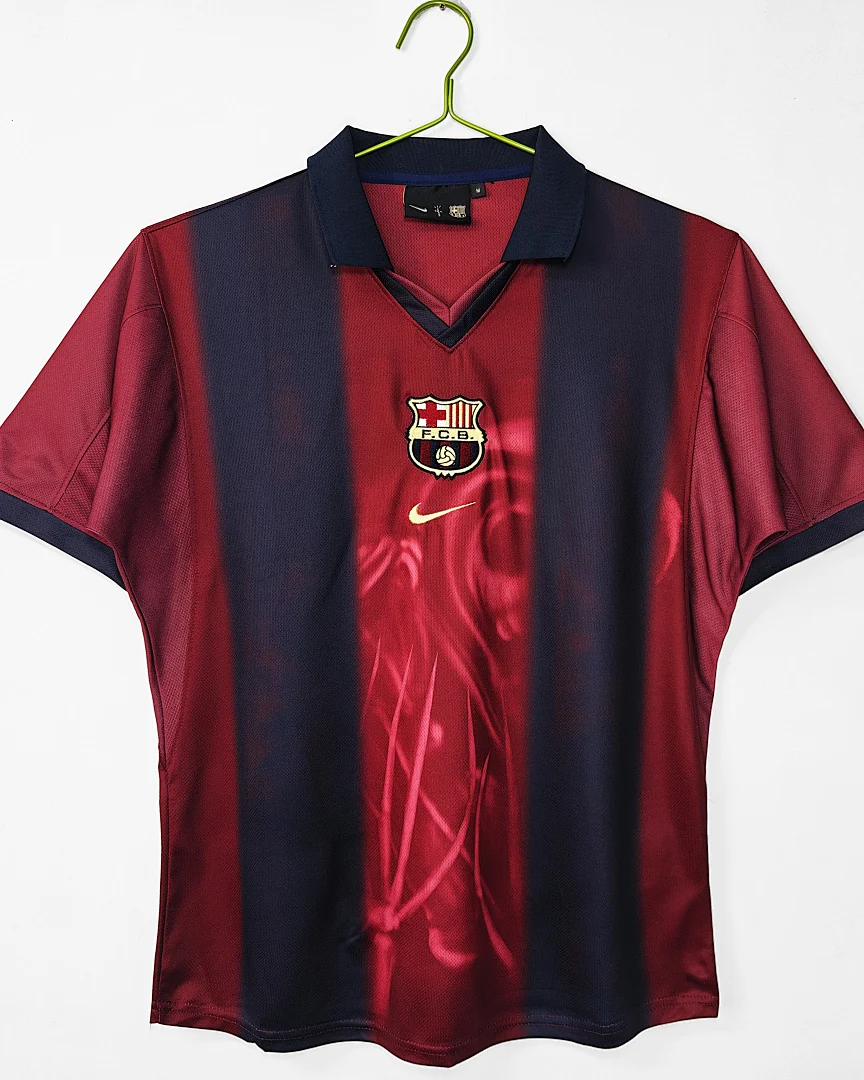 Camisola Retro Barcelona 2000/01 Principal