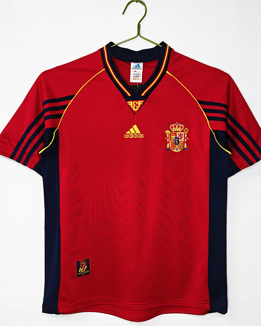 Camisola Retro Espanha 1998 Principal