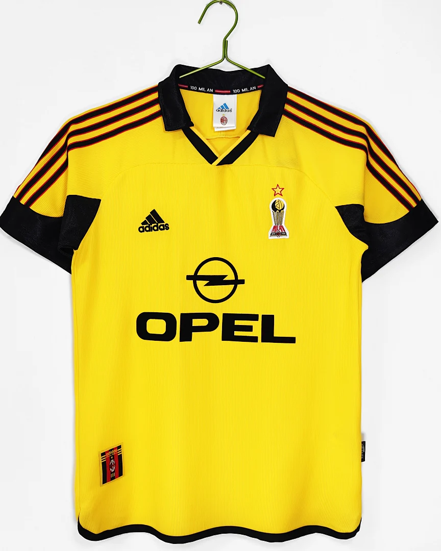 Camisola Retro AC Milan 1999/00 Alternativa