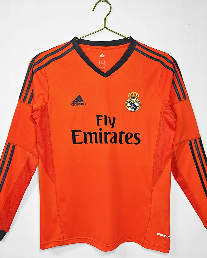 Camisola Retro Real Madrid 13/14 Terceira Manga Comprida