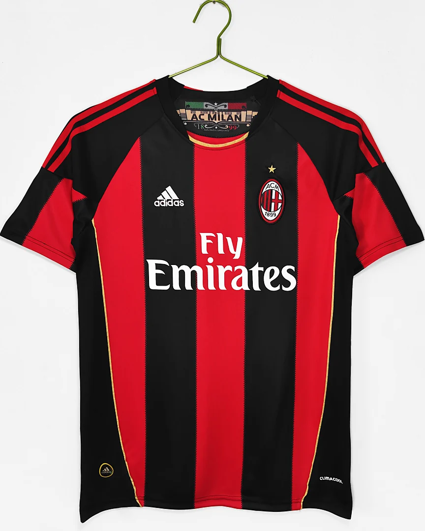 Camisola Retro AC Milan 10/11 Principal