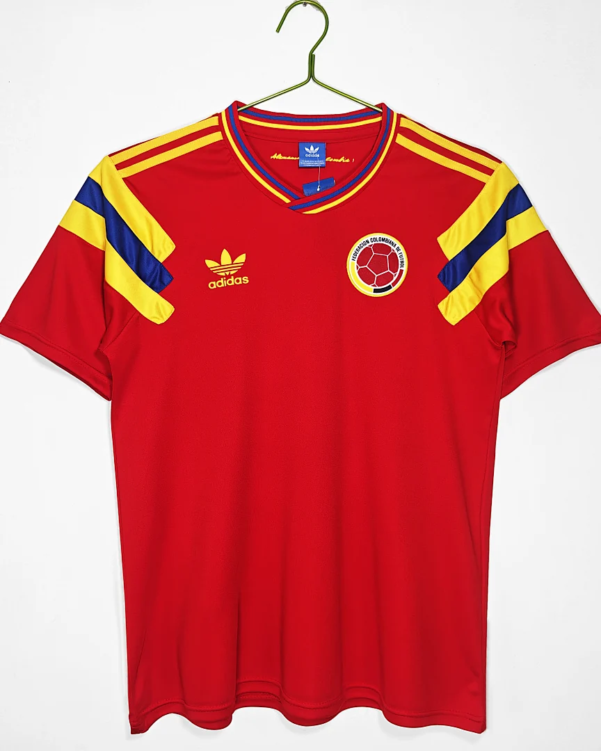 Camisola Retro Colômbia 1990 Alternativa