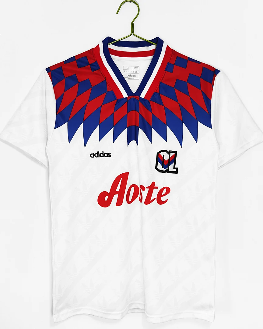 Camisola Retro Olympique de Lyon 1995/96 Principal