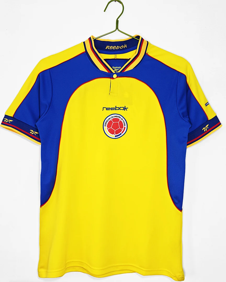Camisola Retro Colômbia 2001 Principal