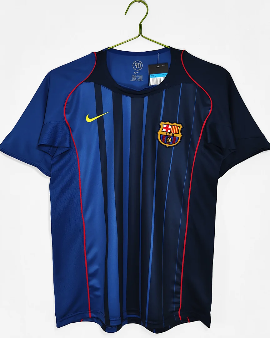 Camisola Retro Barcelona 2004/05 Alternativa
