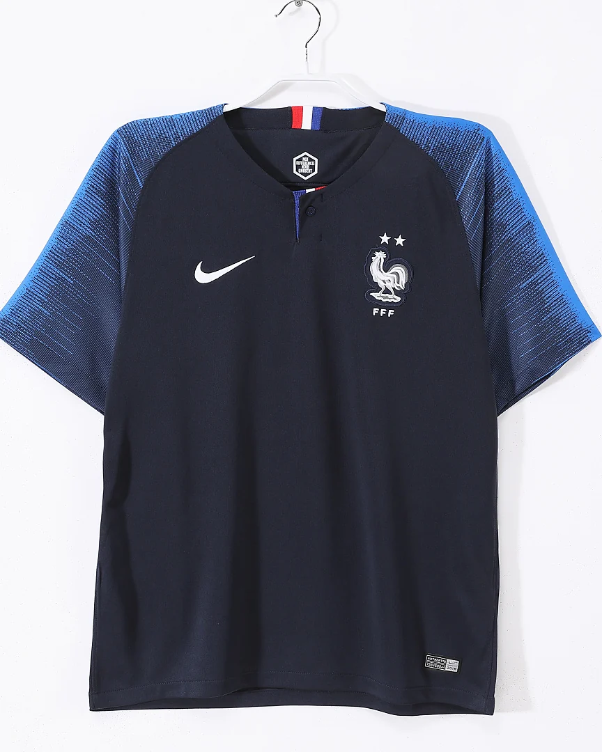 Camisola Retro França 2018 Principal Mundial