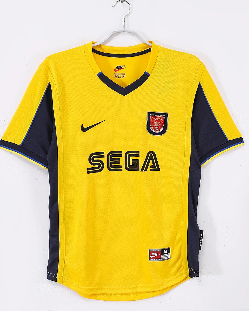 Camisola Retro Arsenal 2000/01 Alternativa