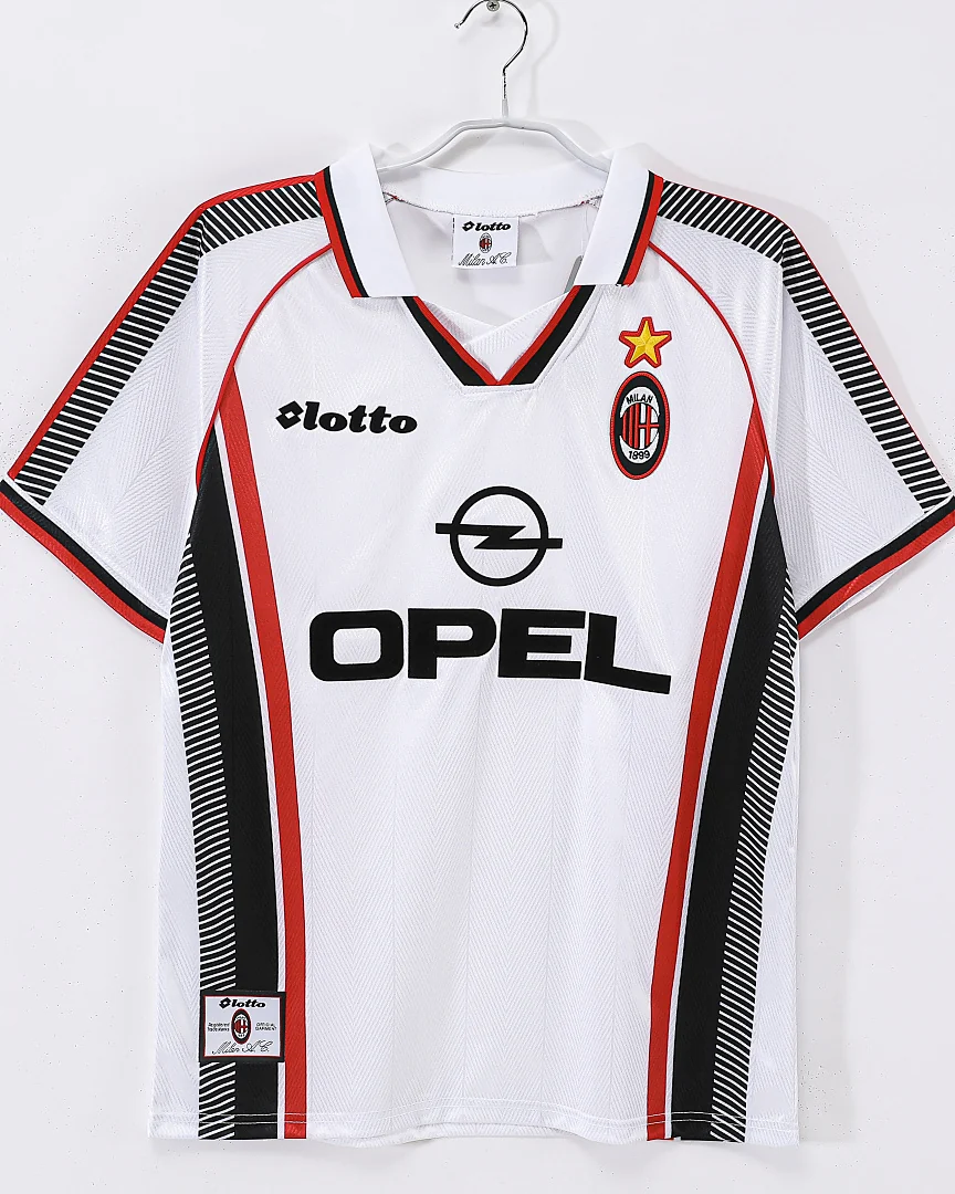 Camisola Retro AC Milan 1997/98 Alternativa