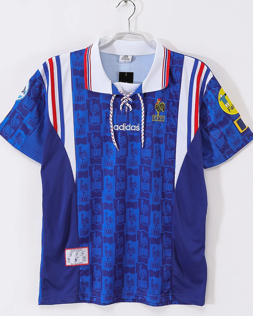 Camisola Retro França 1996 Principal