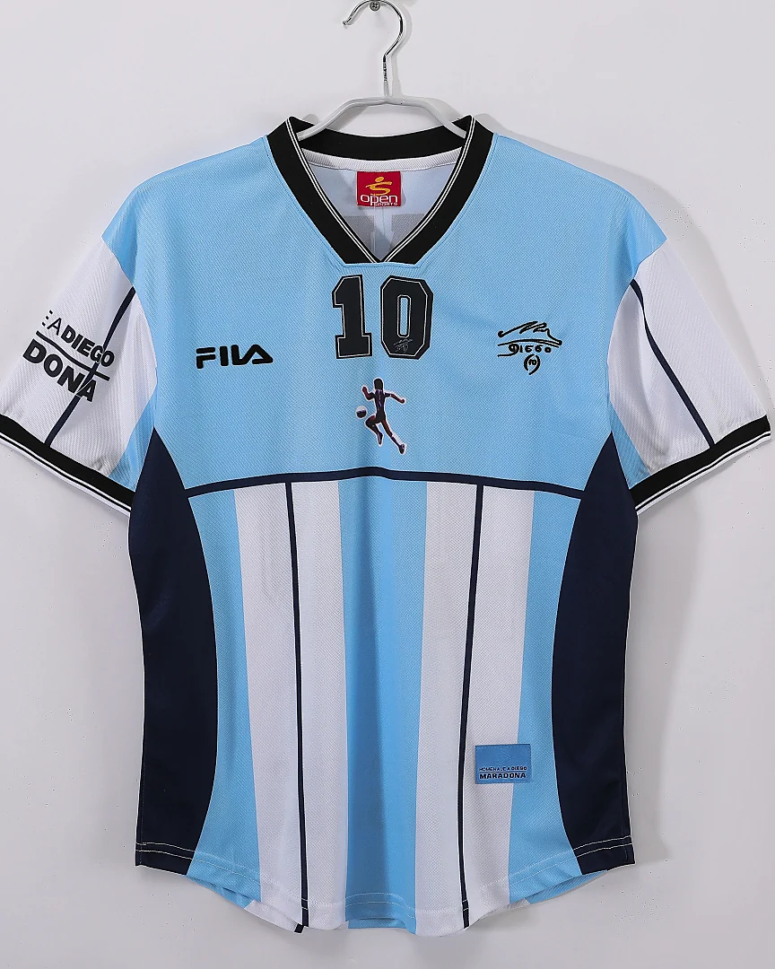 Camisola Retro Argentina 2001 Edição Especial