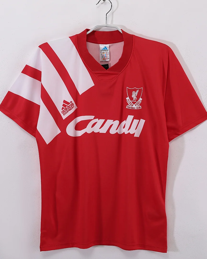 Camisola Retro Liverpool 1991/92 Principal