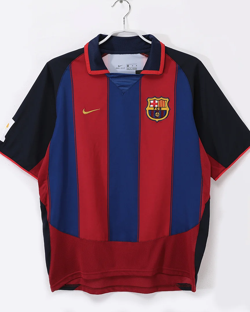 Camisola Retro Barcelona 2003/04 Principal